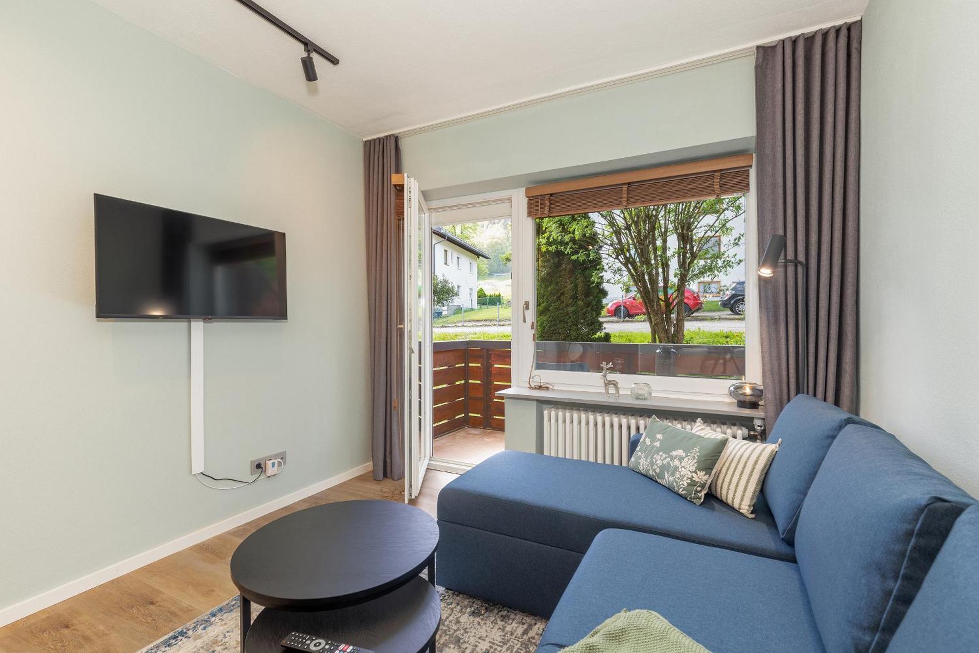 Apartment Fuchsbau - 2 Zimmer Mit Balkon ルーポルディング エクステリア 写真