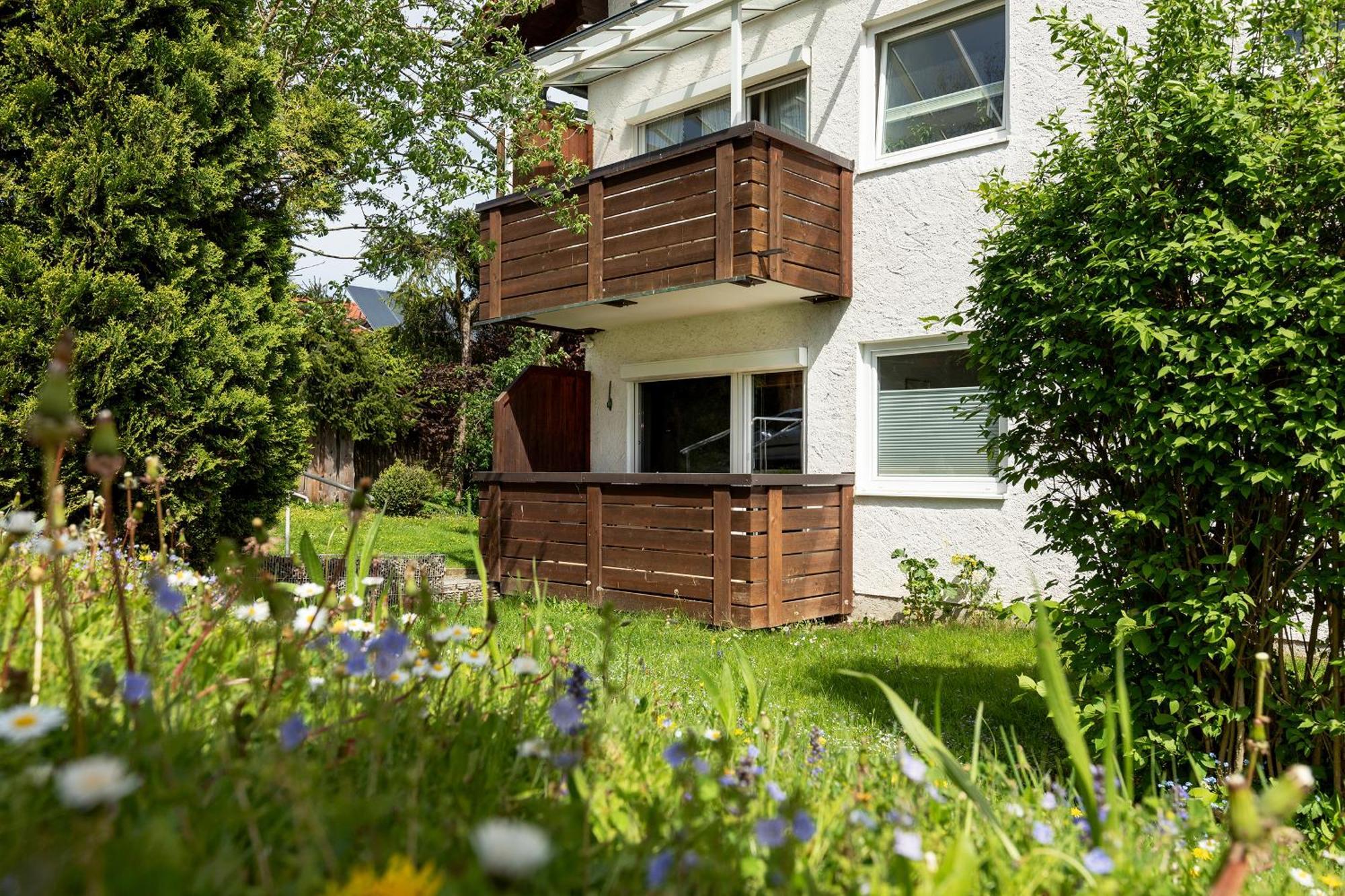 Apartment Fuchsbau - 2 Zimmer Mit Balkon ルーポルディング エクステリア 写真